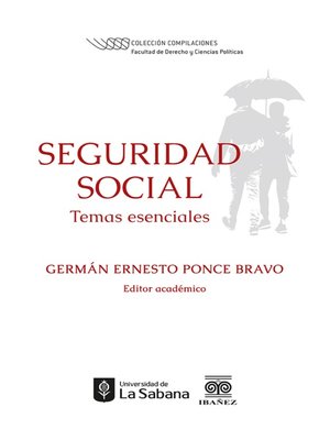 cover image of Seguridad social